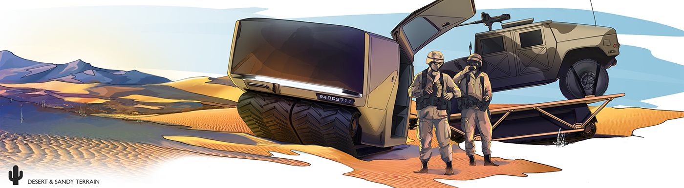 tetris，conceptual design，transport，manned，industrial design，army，